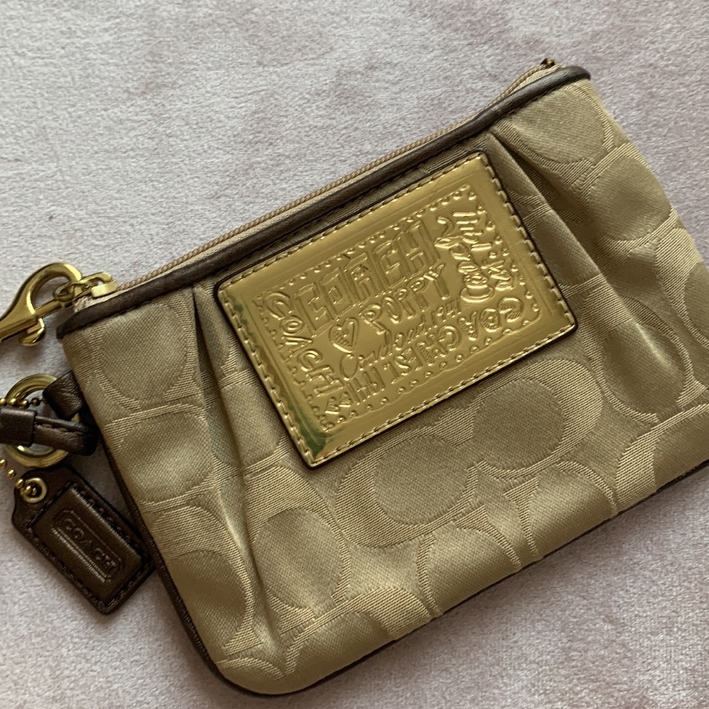 Coach wristlet